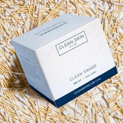 Clean Skin Club Clean Swabs, 2 Pack, 1000 Total Count, One Pointed Tip, Biodegradable + Organic Cotton & Bamboo, Makeup & ...