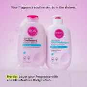 eos Shea Better Cashmere Body Wash, Fresh & Cozy, Moisturizing and Nourishing, pH Balanced Creamy Gel Formula, Paraben & P...