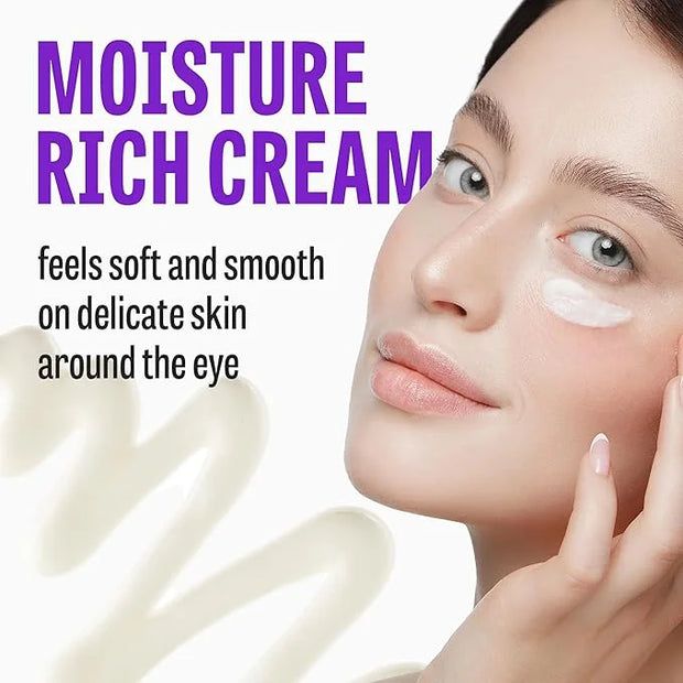 Time Return Melatonin Eye Cream for Dark Circles & Fine Lines | Clarifying Eye Cream for Bags Under Eyes | Firming Eye Cre...