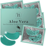 Aloe Vera Under Eye Patches (30 PAIRS), For Puffy Eyes and Dark Circles, Under Eye Mask with Hyaluronic Acid & Hydrolyzed ...