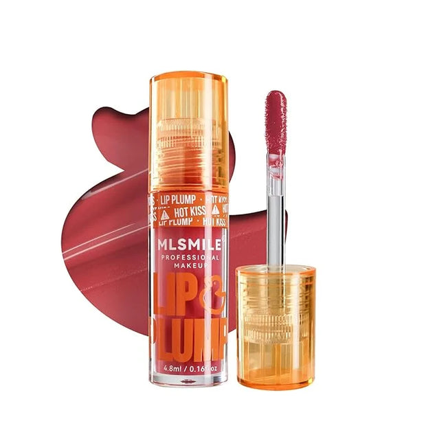 Duck Hydrating Lip Oil - Gloss, Plumper, Glaze, Clear, High Pigment, No Sticky, Sexy - Makes Lips Fuller (02) - Product Image