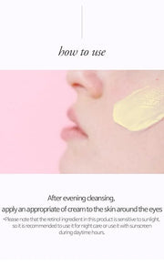 Bakuchiol Retinol Eye Cream 0.7 fl.oz (20g) | Eye Cream for Dark Circles, Puffiness & Wrinkles - Product Image