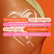 Frank Body SPF50+ Hydrating Body + Facial Sunscreen | Vegan & Cruelty- Free | UVA & UVB Broad Spectrum Sunscreen | Oxybenz...