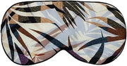 Maxfeel Feel 100% Pure Silk Eye Mask Sleep Eye Mask Eye Cover Eyeshade Sleeping Eye Mask Floral Colors (#35) - Product Image