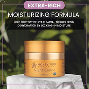 Honey Girl Organics Night Creme, 1.75 Fluid Ounce - Product Image