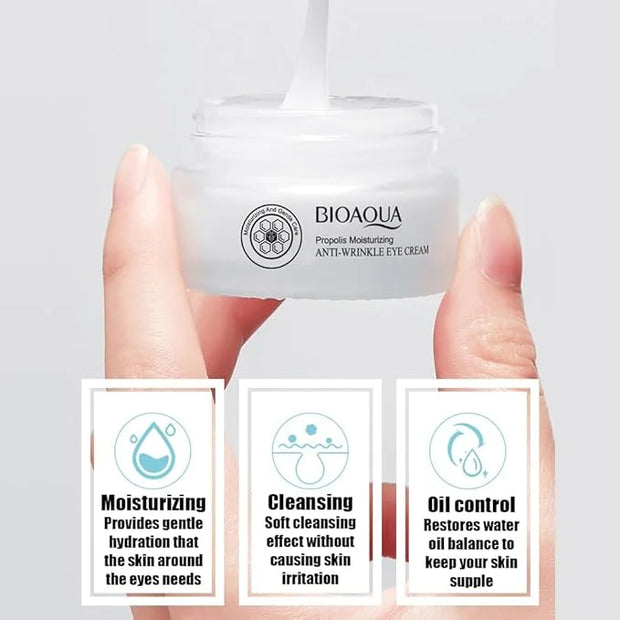 BIOAQUA Anti-Wrinkle Eye Cream De Bureau Chaise Propolis Luscious Moisturizing Gentle Care Centella 20g / 0.7oz - Product ...