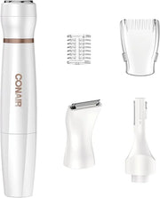 Conair All-In-1 Facial Hair Removal for Women, Cordless Electric Trimmer, Perfect for Face, Ear/Nose, Eyebrows, and Bikini...