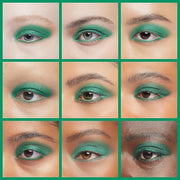 ISMINE Single Green Matte Eyeshadow, High Pigment, Longwear, Intense Color Best Single Green Eyeshadow Eye Makeup for Day ...