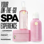 W7 VAY-CAY Be Blissful - Travel Size Skincare Set | Carry On Luggage Essentials: Shower Gel & Body Wash, Body Butter & Bod...