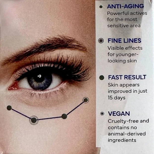 Delfanti-Milano • RETINOL REPAIR EYE CREAM • Anti Aging • Reduces Fine Lines • Fast Result • Vegan • Made in Italy - Produ...