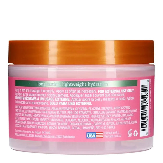 Tree Hut Watermelon Whipped Shea Body Butter, 8.4oz, Lightweight, Long-lasting, Hydrating Moisturizer with Natural Shea Bu...