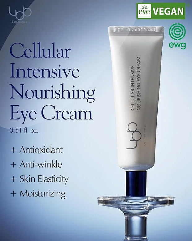 LBB Cellular Intensive Nourishing Eye Cream - Vegan Eye Lifting Treatment - Improves Wrinkles, Anti Aging, Nourishing - Ta...
