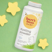 Burt's Bees Baby Dusting Powder, 100% Natural Origin, Talc-Free, Pediatrician Tested, 7.5 Ounces, Pack of 3, Pack May Vary...