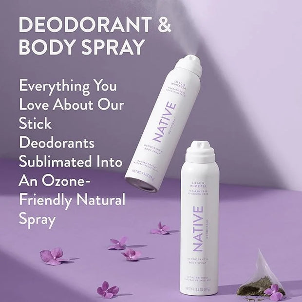 Native Deodorant & Body Spray Contains Naturally Derived Ingredients | Deodorant for Women and Men, All Day Odor Protectio...