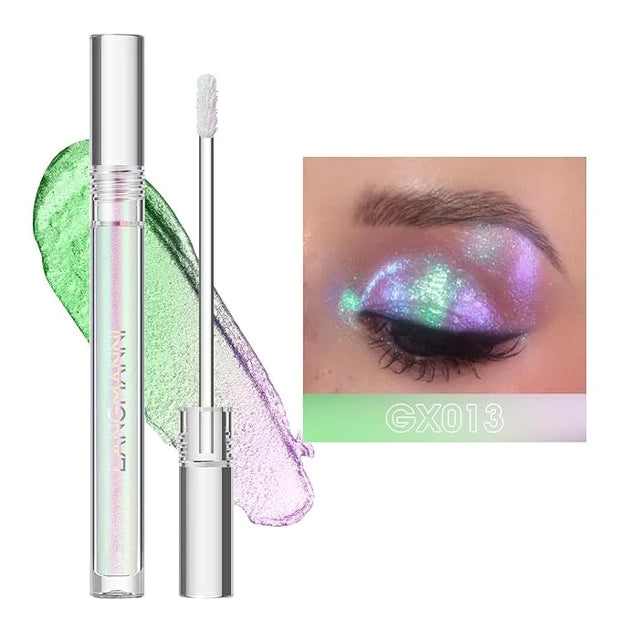 Jolilab Metallic Liquid Chameleon Eyeshadow, Multi-Dimensional Eye Looks, Long-lasting Holographic Glitter Multichrome Eye...
