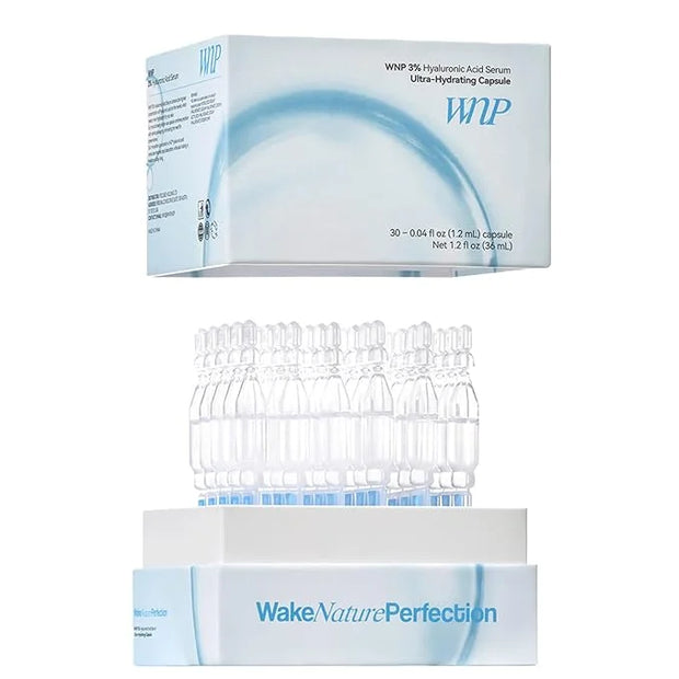Hydrating Skincare Set – Amino Acid Face Wash + Hyaluronic Acid Ampoules + Oil Suspension Serum for Deep Repair, Glow & Se...