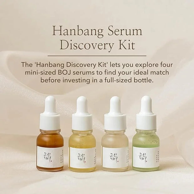 Beauty of Joseon Hanbang Serum Discovery Kit Gift Set Moisturizing Tester Travel Size Mini Korean Skincare 0.3 Fl.Oz 10ml ...
