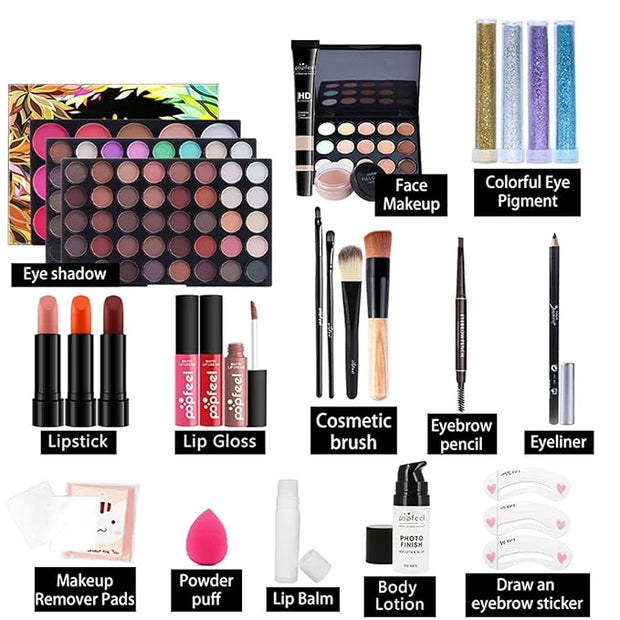 All-in-one Makeup Set Holiday Gift |