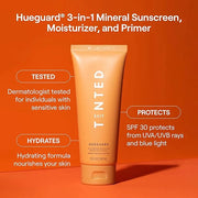 Live Tinted Hueguard® Jumbo 3-in-1 Mineral Sunscreen, Moisturizer, & Primer for Face and Body - Hydrate and Protect the Sk...