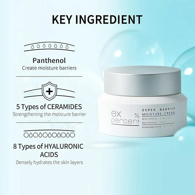 I'VEL Mositure skincare set- Super Barrier Moisture Cream, Foam cleanser - Product Image