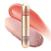 Dual Ended Liquid Lipstick with Shinny Glitter Lip Glitter