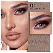 Buildable Matte Eyeshadow Makeup Palette Single - Light Cocca Shades | Creamy Pressed Powder for Easy Blending | Mini Trav...