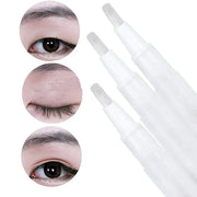 Natural Double Eyelid Pen Glue, 2-Pack Invisible Double Eyelid Styling Cream Long Lasting Liquid Eyelid Glue Eyelid Shapin...