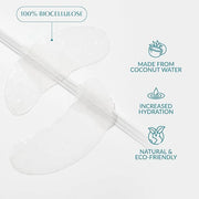 Talika Bio Enzymes Eye Patch - Instant Ultra-Moisturising Under Eye Patches for Adults - Eye Mask For Dark Circles Tired E...