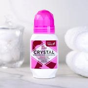 CRYSTAL BODY DEODORANT Roll-On - Unscented Susan G Komen (2.25 fl oz) - 3 Pack - Packaging May Vary - Product Image