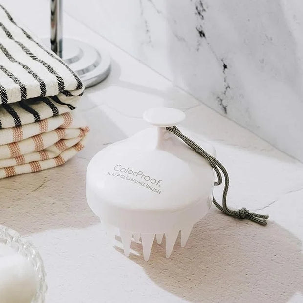 Colorproof Scalp Cleansing Brush for Optimal Hair Health — Scalp Scrubber for Deep Cleansing — Removes Buildup & Impuritie...