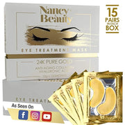 Under Eye Patches - 24K Gold Under Eye Mask, Dark Circles Under Eye Treatment Mask, Anti-Wrinkle Under Eye Bag Treatment f...