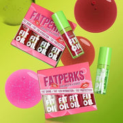 Hydrating Lip Oil, Big Brush Head Glaze Shiny Transparent Glow Oil, Nourishing & Non-sticky Long Lasting Fresh Clear Smoot...