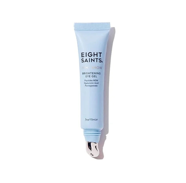 Eight Saints Light Show Brightening Eye Gel, Natural and Organic Anti Aging Cooling Eye Gel to Reduce Puffiness, Wrinkles ...