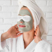 Disposable Non Woven Eye Care, 200 Sheets Eye Mask Paper Disposable Sheets Eye Covers Cotton Cosmetic Facial Eye Covers Sk...