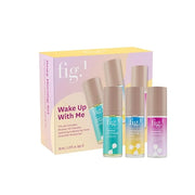 Fig.1 Dewy Morning, Daily Hydration Skincare Gift Set - Travel & Trial Size - Includes Micellar Oil Cleanser (30ml), Hydra...