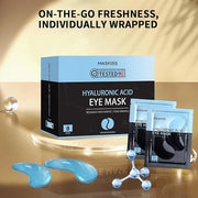 Under Eye Patches (8 Pairs), Hyaluronic Acid Eye Masks for Dark Circles Puffy Eyes Undereye Bags, Collagen Eye Patches for...