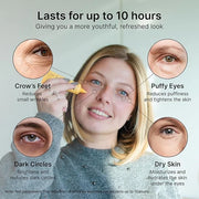PUFFINESS AWAY Eye Cream 0.8 fl.oz - Instant Eye Bag Remover Puffiness with Eyeliss; Vitamin C, Under Eye Puffiness Reduce...