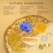 Gold Infused Eye Patches - 24K Gold Eye Masks for Dark Circles, Puffy Eyes, and Wrinkles, Anti-Aging Treatment with Collag...