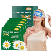 steam Eye mask for Dry Eyes,self-Heating Eye mask for Sleeping,SPA,Relief Stress and Eye Fatigue (10 pcs, Chamomile) - Pro...