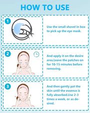 Under Eye Patches (60Pcs) - Upgraded Eye Mask Hyaluronic Acid & Collagen,Eye Treatment Mask,Under Eye Bag Treatment,Eye Ma...