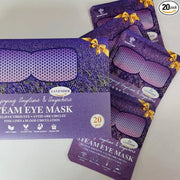 Sleep Mask for Travel Essentials,Steam Eye Mask,Warm Compress for Eyes, Heated Eye Mask Reduce Puffiness & Dark Circles & ...