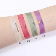Kaely 2Pcs Cream Eyeshadow Sticks Set for Eyes Waterproof,Purple Shimmer Eye shadow Stick Pencil Pen Bulk sombras en crema...