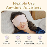 Heated Eye Mask for Dry Eye Relief - Stye Eye Treatment, Sinus Eyemask, Electric Eye Mask for Dry Eyes Moist Heat, Dry Eye...