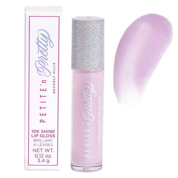 Petite 'N Pretty 10K Shine Lip Gloss for Girls (Shell Shocked) - Makeup for Kids, Tweens, Teens - High Shine, Soft, Hydrat...