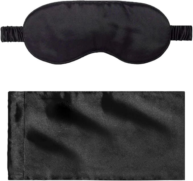 Silk Sleep Mask Light Blocking Luxury 100% Mulberry 19mm Silk Eye Mask Eye Cover Blindfold Ultra Soft Light & Comfy Anti A...