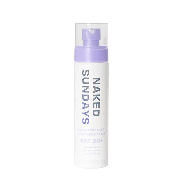 Naked Sundays SPF 50+ Body Mist Sunscreen Spray UVA/UVB Broad Spectrum Mist, 150 ml - Product Image