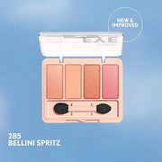 COVERGIRL Eye Enhancer, Bellini Spritz, Eyeshadow Quad, Easy to Wear, Clean & Vegan, Talc-Free, Matte & Shimmer Finishes, ...