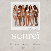 Sonrei Sea Clearly® Organic Mist Sunscreen | SPF 50, Broad Spectrum, Water-Resistant | Vegan, Non-Greasy | Ideal for Face ...