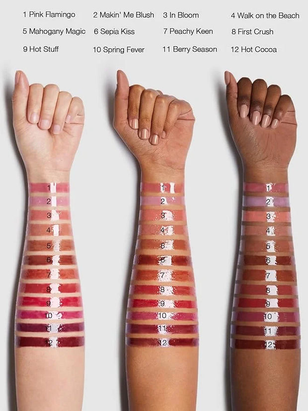 SHEGLAM PoutPerfect Moisturizing Solid Lip Gloss Lipstick - Mahogany Magic - Product Image