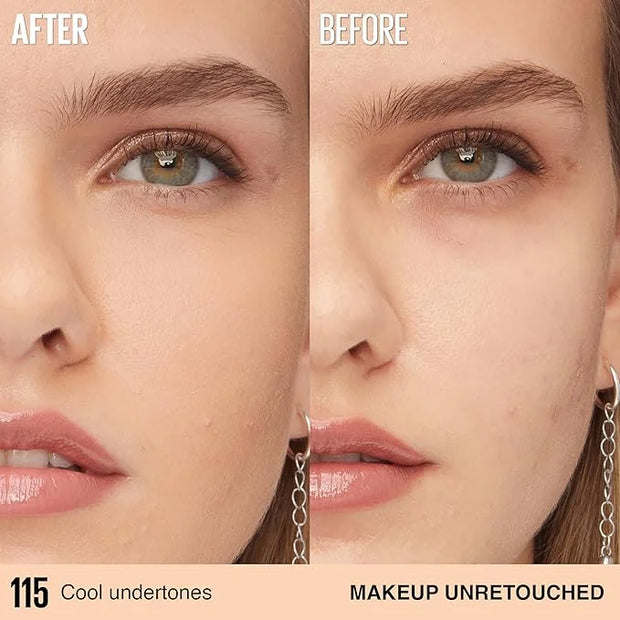Maybelline Super Stay Lumi-Matte Foundation, Lightweight and Buildable Full Coverage Foundation Makeup For Up To 30HR Wear...